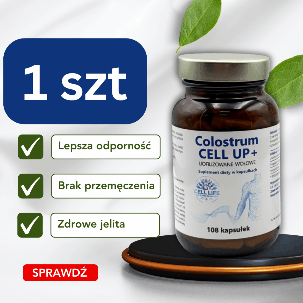 Pakiet Start - 1 sztuka Cell Up Colostrum+