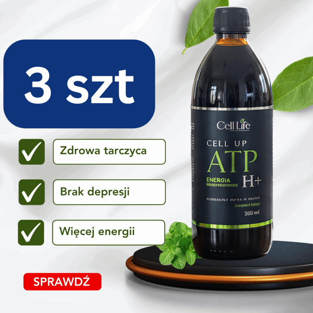 Pakiet Basic - 3 butelki Cell Up ATP H+