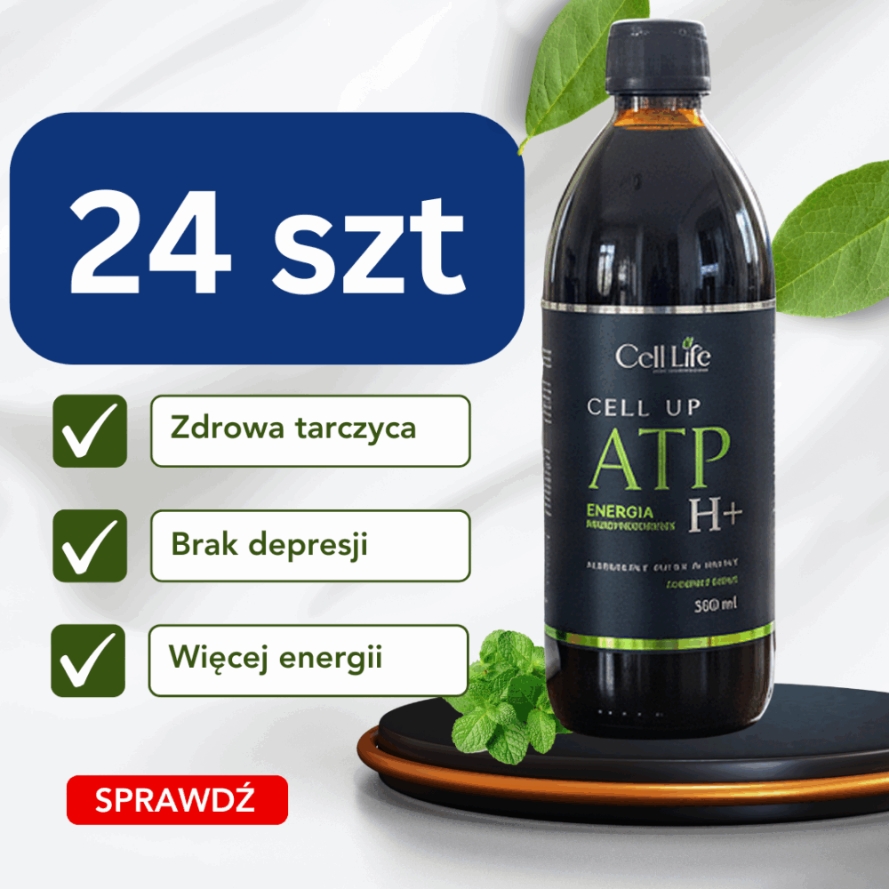 Pakiet Gold- 24 butelki Cell Up ATP H+