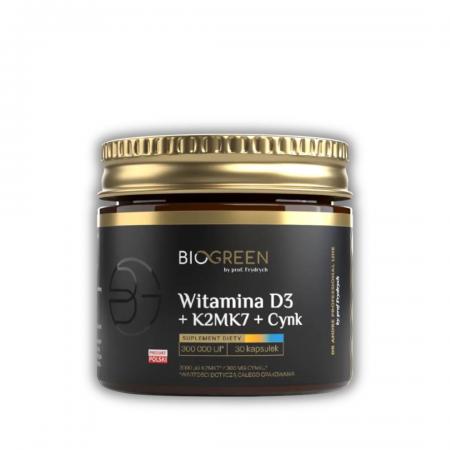 Witamina D3 + K2MK7 + Cynk