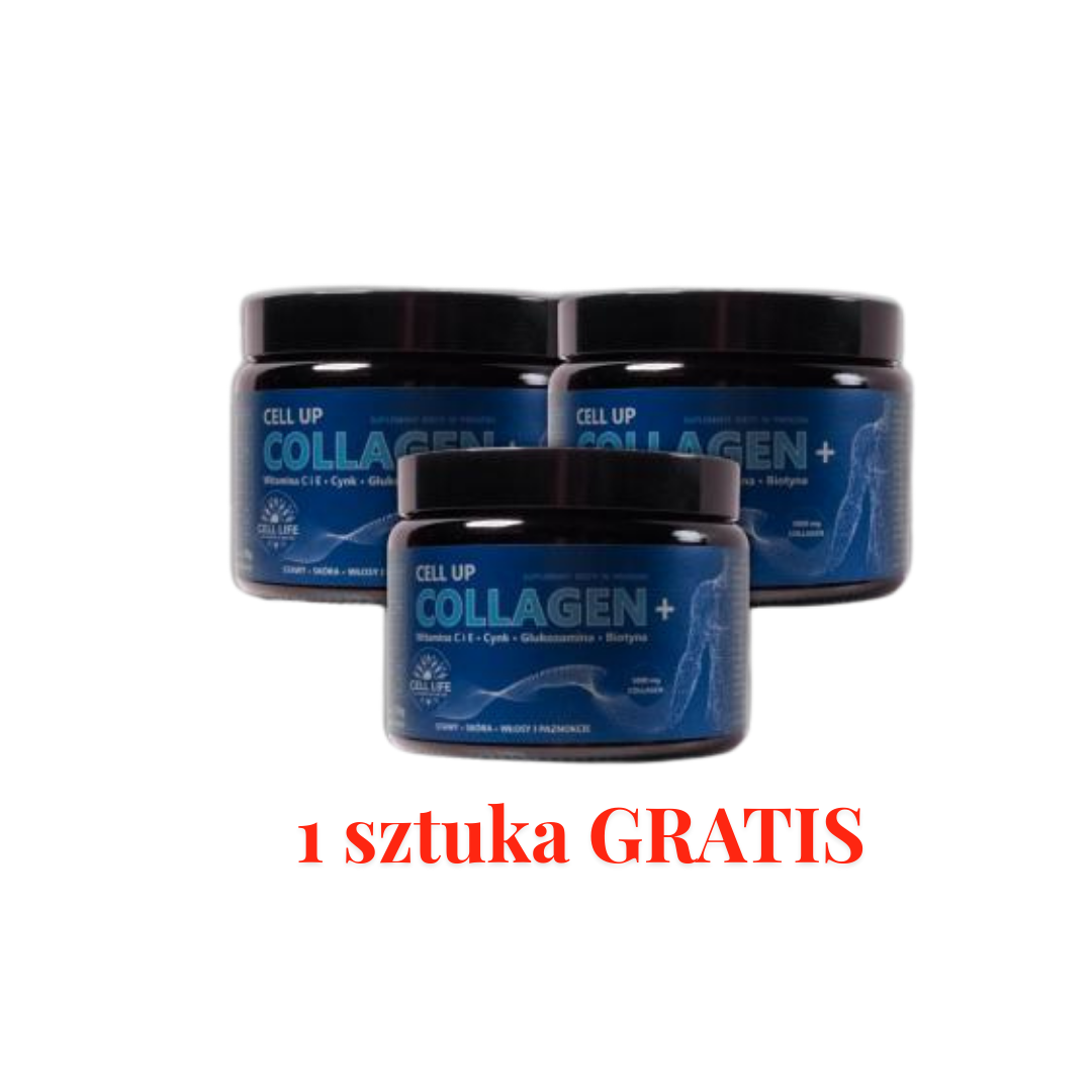 Zestaw 2+1 Cell Up Collagen+ BIAŁKO MŁODOŚCI - KOLAGEN - obrazek 9