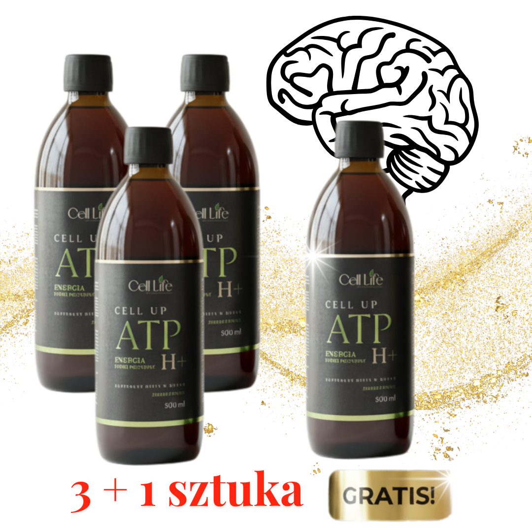 Zestaw 3+1 CELL UP ATP H+ - WSPARCIE ENERGII W MITOCHONDRIACH - obrazek 3