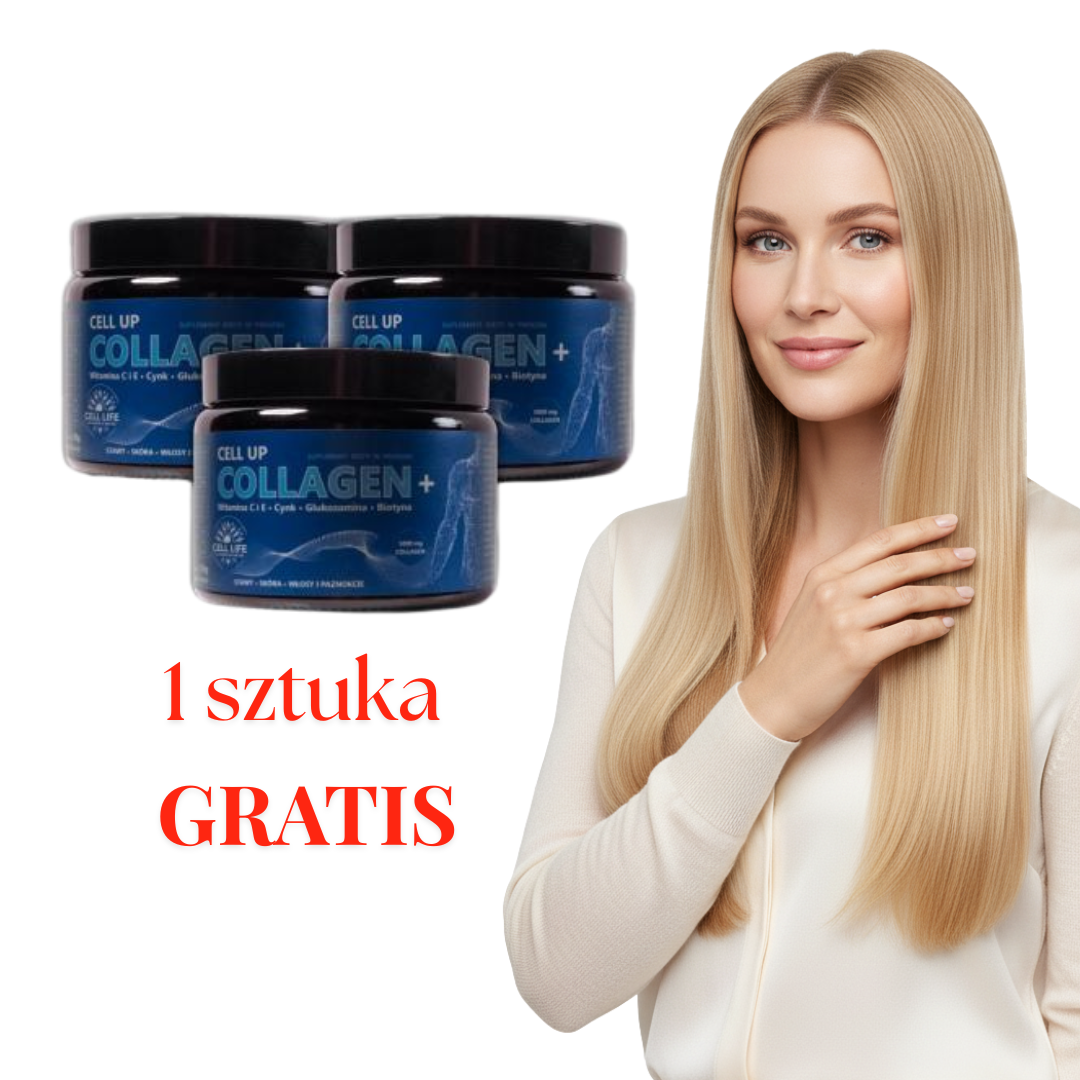 Zestaw 2+1 Cell Up Collagen+ BIAŁKO MŁODOŚCI - KOLAGEN - obrazek 10