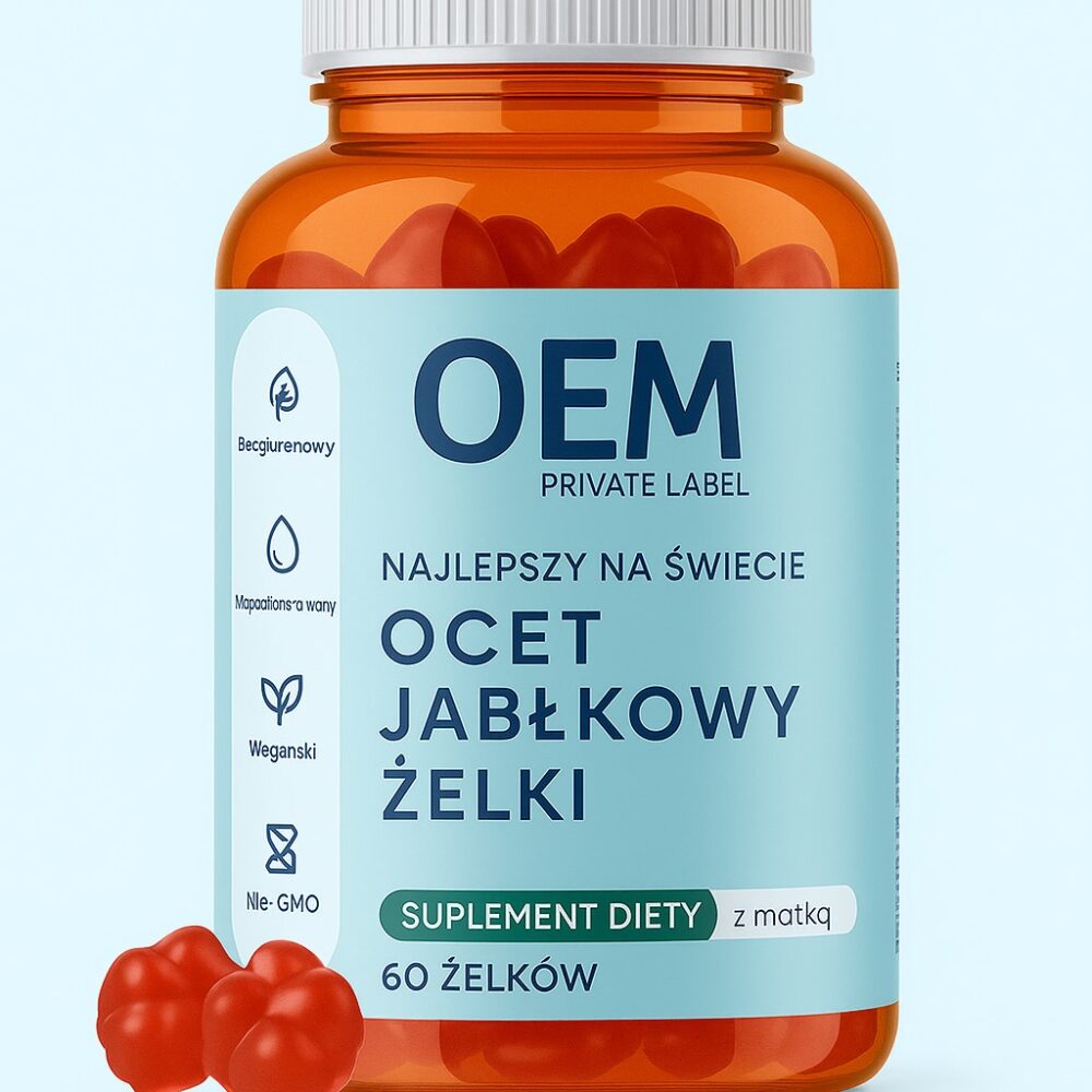 Żelki z octem jabłkowym