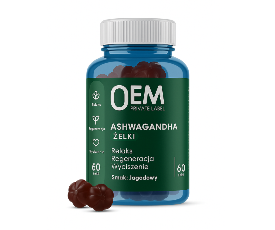 Żelki z ashwagandhą